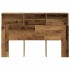Cabecero armario madera ingeniería envejecida 160x19x103,5