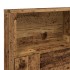 Cabecero armario madera ingeniería envejecida 160x19x103,5