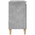 Mueble de lavabo madera ingeniería gris hormigón 65x33x60