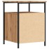 Mesita de noche madera de ingeniería roble artisan 44x45x60