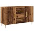 Aparador de madera de ingeniería envejecida 100x36x60