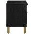 Mueble de TV madera de ingeniería negro 80x33x46
