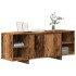 Mueble de TV madera de ingeniería envejecida 130x35x50
