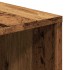 Mueble de TV madera de ingeniería envejecida 130x35x50