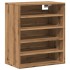 Mueble zapatero madera ingeniería roble artisan 60x35x70