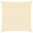 Toldo de vela crema HDPE 160 g/m² 6x6
