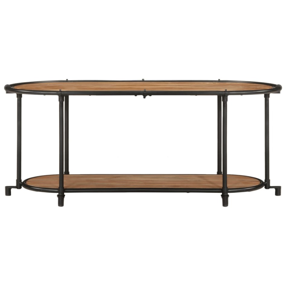 Mueble de TV madera maciza de acacia 100x42x40