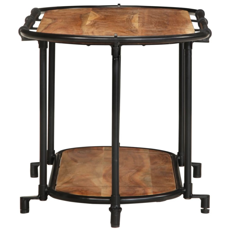 Mueble de TV madera maciza de acacia 100x42x40