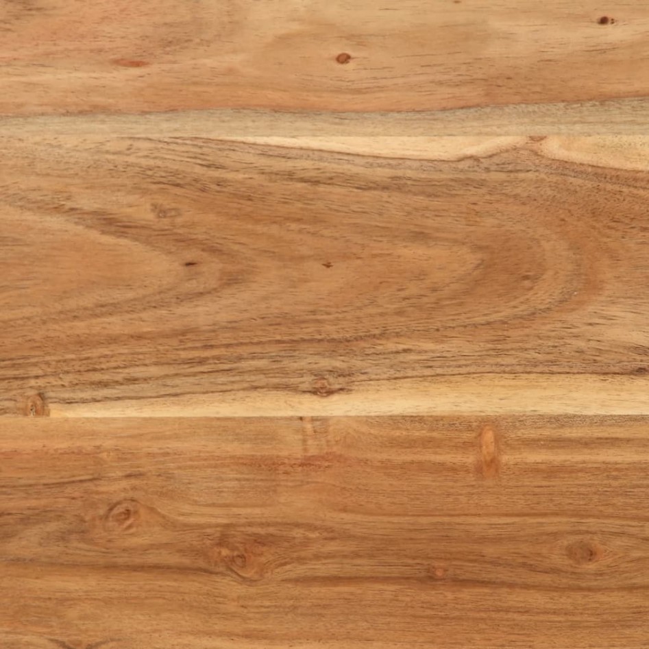 Mueble de TV madera maciza de acacia 100x42x40