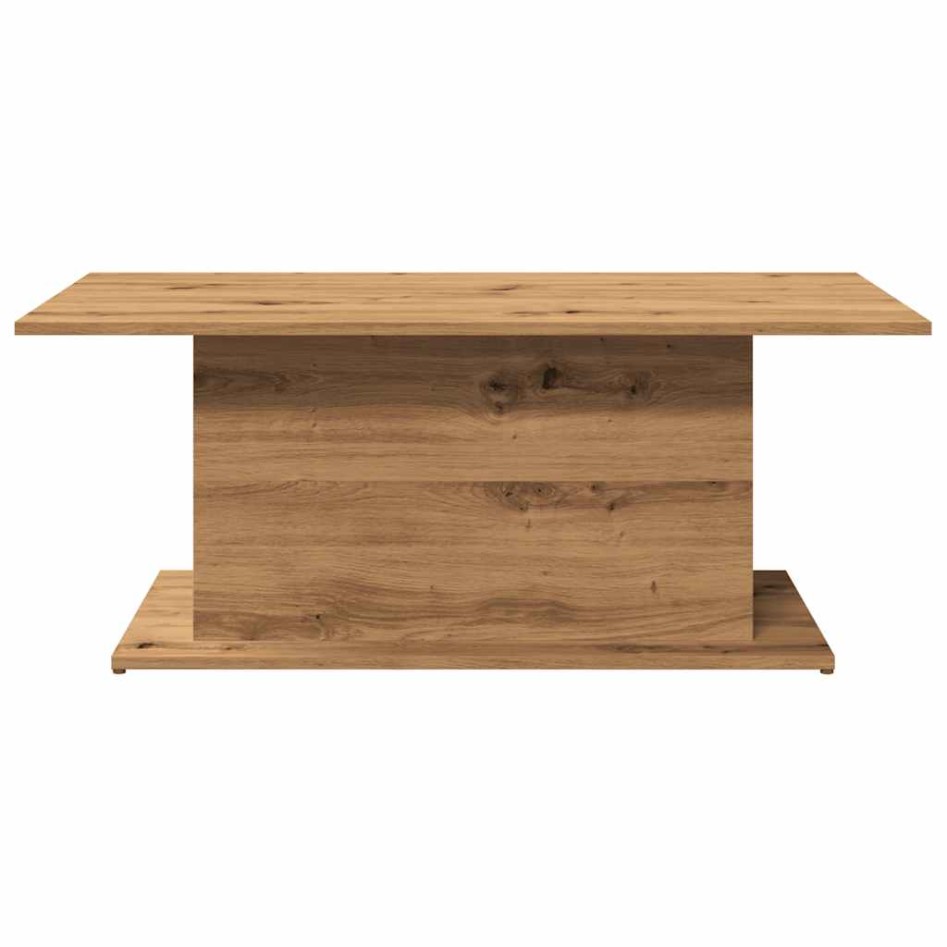 Mesa de centro madera ingeniería roble artisan 102x55,5x40