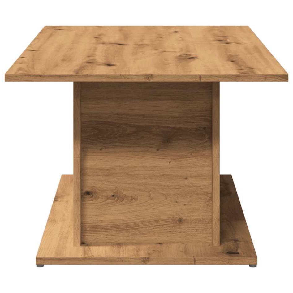 Mesa de centro madera ingeniería roble artisan 102x55,5x40