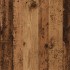 Mesita de noche madera ingeniería madera envejecida 40x35x50