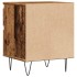 Mesitas de noche 2 uds madera ingeniería envejecida 40x35x50