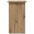 Escritorio de madera de ingeniería roble artisan 80x45x74