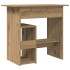 Escritorio de madera de ingeniería roble artisan 80x45x74