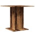 Mesa de comedor madera de ingeniería envejecida 80x80x75