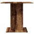Mesa de comedor madera de ingeniería envejecida 80x80x75