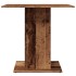 Mesa de comedor madera de ingeniería envejecida 80x80x75