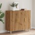 Aparador de madera de ingeniería roble artisan 90x34x80