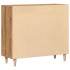 Aparador de madera de ingeniería roble artisan 90x34x80