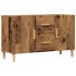 Aparador de madera de ingeniería envejecida 100x36x60