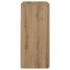 Aparador luces LED madera ingeniería roble artisan 80x35x75