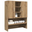 Armario de lavadora roble artisan 70,5x25,5x90 cm