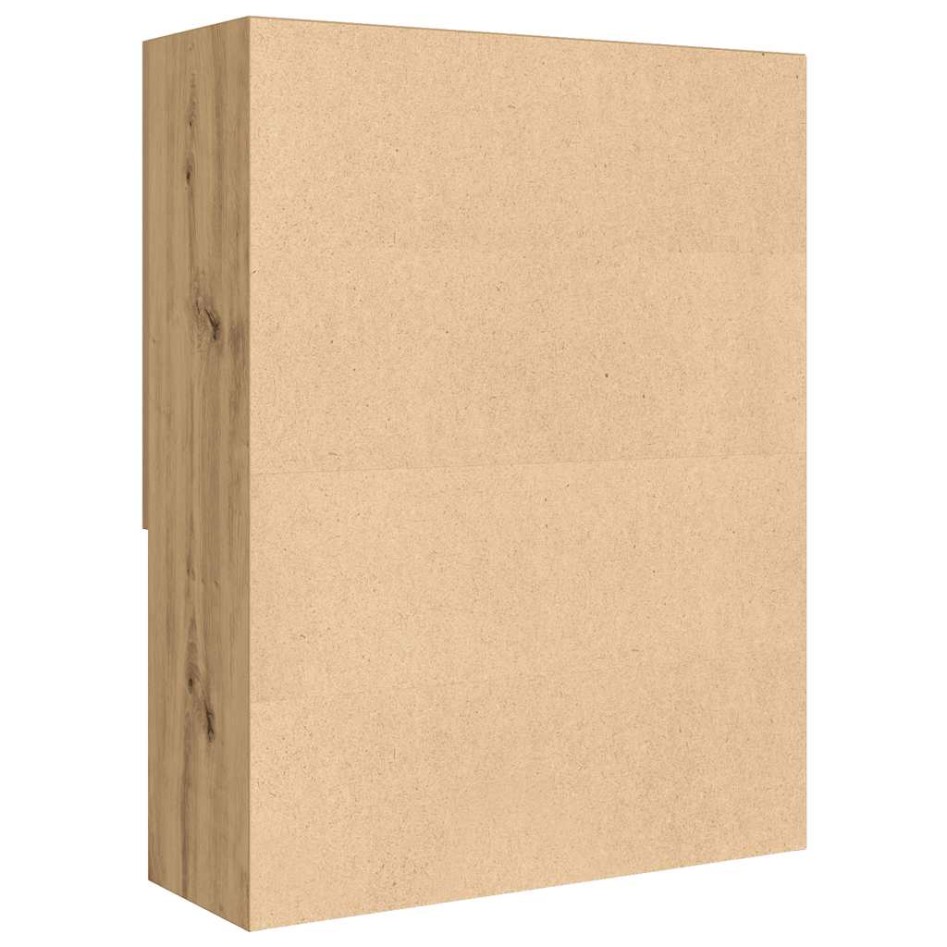 Armario de lavadora roble artisan 70,5x25,5x90