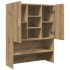 Armario de lavadora roble artisan 70,5x25,5x90