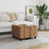 Mesa de centro madera de ingeniería roble artisan 60x60x38