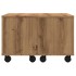 Mesa de centro madera de ingeniería roble artisan 60x60x38
