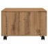Mesa de centro madera de ingeniería roble artisan 60x60x38