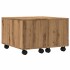 Mesa de centro madera de ingeniería roble artisan 60x60x38