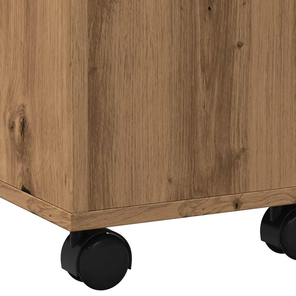 Mesa de centro madera de ingeniería roble artisan 60x60x38