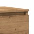 Mesitas de noche 2 uds madera ingeniería roble 50x40x43.5