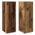 Muebles de TV 2 uds madera ingeniería envejecida 30,5x30x90