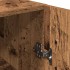 Muebles de TV 2 uds madera ingeniería envejecida 30,5x30x90