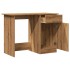 Escritorio de madera de ingeniería roble artisan 100x50x76