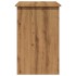 Escritorio de madera de ingeniería roble artisan 100x50x76