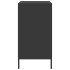 Aparador de acero laminado en frío negro 68x39x73,5