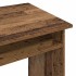 Escritorio madera de ingeniería envejecida 90x50x74