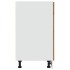 Armario inferior cajón madera roble artisan 50x46x81,5