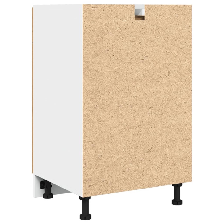 Armario inferior cajón madera roble artisan 50x46x81,5