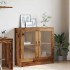 Estantería madera ingeniería madera envejecida 82,5x30,5x80