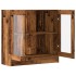 Estantería madera ingeniería madera envejecida 82,5x30,5x80