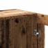 Estantería madera ingeniería madera envejecida 82,5x30,5x80