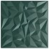 Paneles de pared 24 uds XPS amatista verde 50x50 cm 6