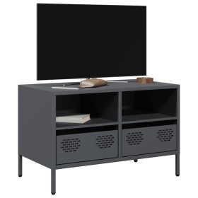 Mueble para TV acero laminado en frío antracita 68x39x43,5
