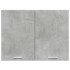 Armario colgante contrachapada gris hormigón 80x31x60