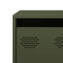 Mueble para TV acero laminado en frío verde oliva 68x50x43,5